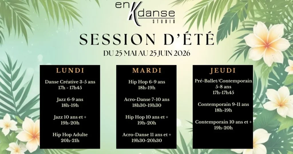 Session ete 2026 - Enkdanse